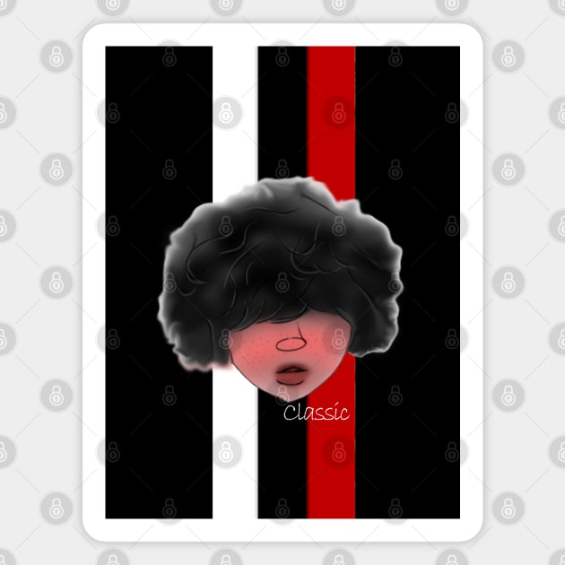 Cool Fro Magnet by Angelic Gangster